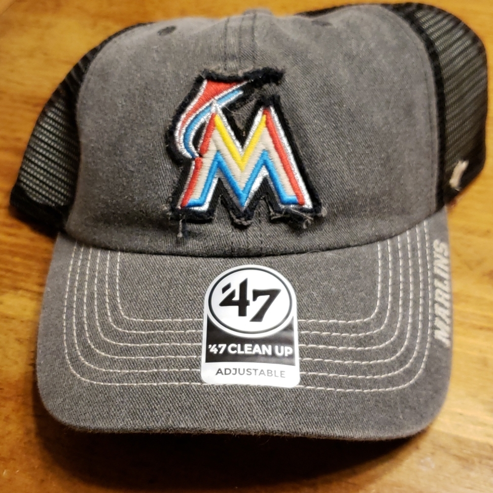 Miami Marlins trucker hat